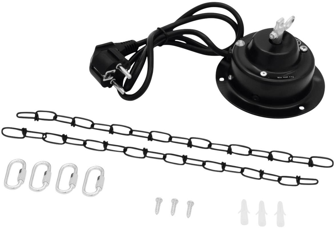 Eurolite LED Discokugel-Set mit Motor, mit LED-Beleuchtung 30cm