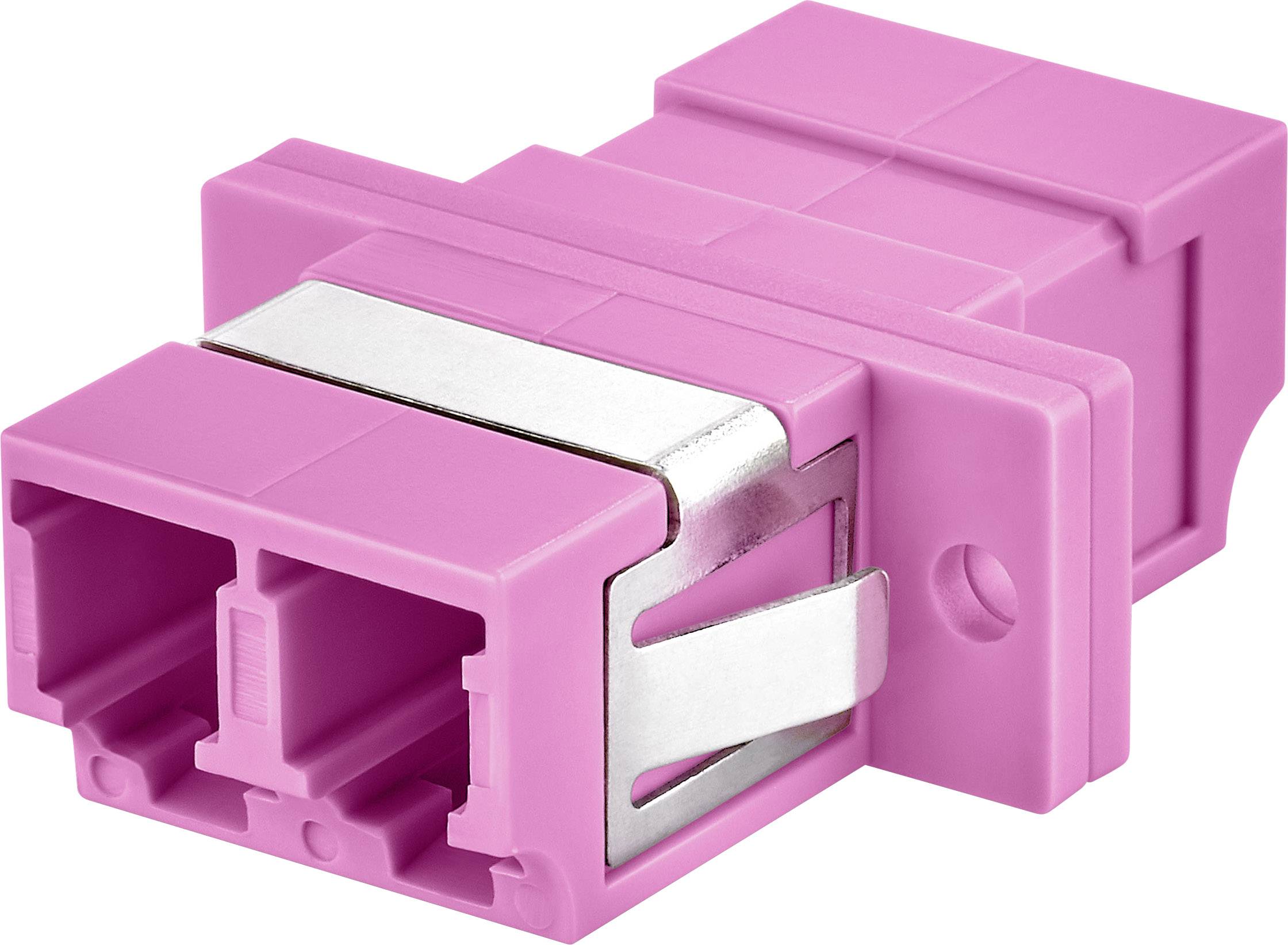 Renkforce RF-4538310 LWL-Kupplung Violett