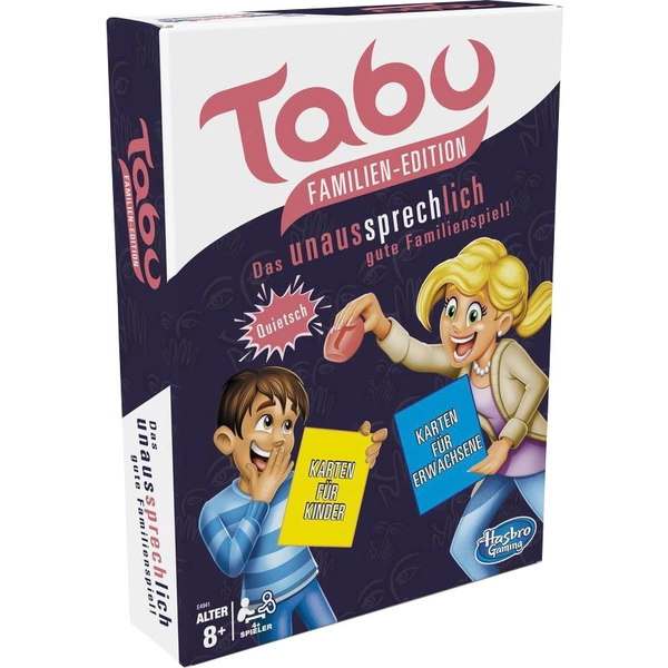 Hasbro E4941100 Tabu Familien-Edition Hasbro E4941100 Tabu Familien-Edition