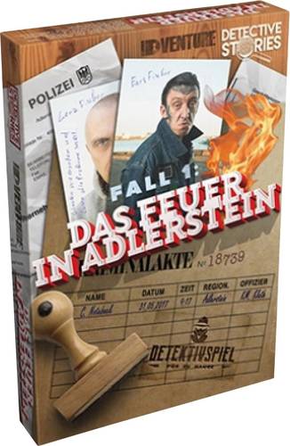 Asmodee Detective Stories - Fall 1: Feuer in Adlerstein Detective Stories - Fall 1: Feuer in Adlerst