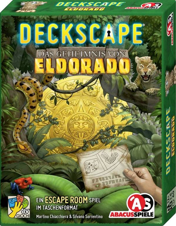 Abacus Spiele Deckscape - Das Geheimnis von Eldorado 38183 Anzahl Spieler (max.): 6