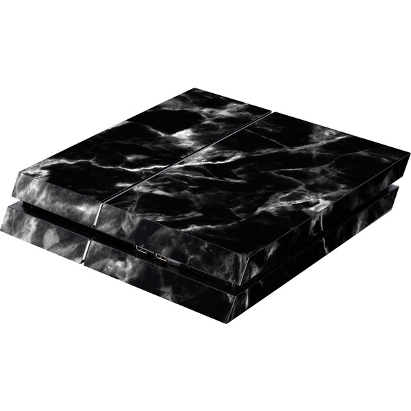 Software Pyramide Skin für PS4 Konsole Black Marble Cover PS4