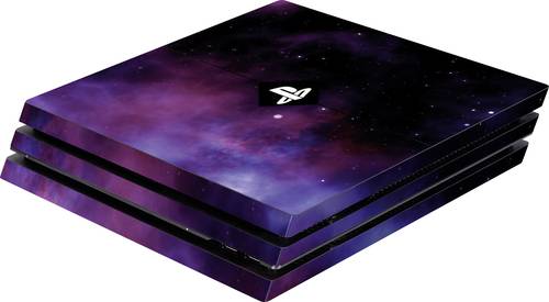 PS4 Pro Skin Galaxy Violet Cover PS4