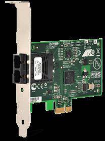 Allied Telesis Adapter PCI-Express 100FX/SC PXE2.0 Reta Netzwerkadapter PCIe, SC
