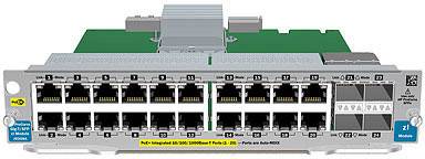 Hewlett Packard Enterprise J9535A Modul / ProCurve Switch E5400 ZL / 20x10 Erweiterungsmodul 1 GBit/s