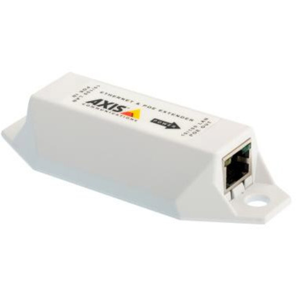 AXIS T8129 PoE Extender - Repeater - 100 PoE Extender 10 / 100MBit/s IEEE 802.3af (12.95 W), IEEE 802.3at (25.5 W)