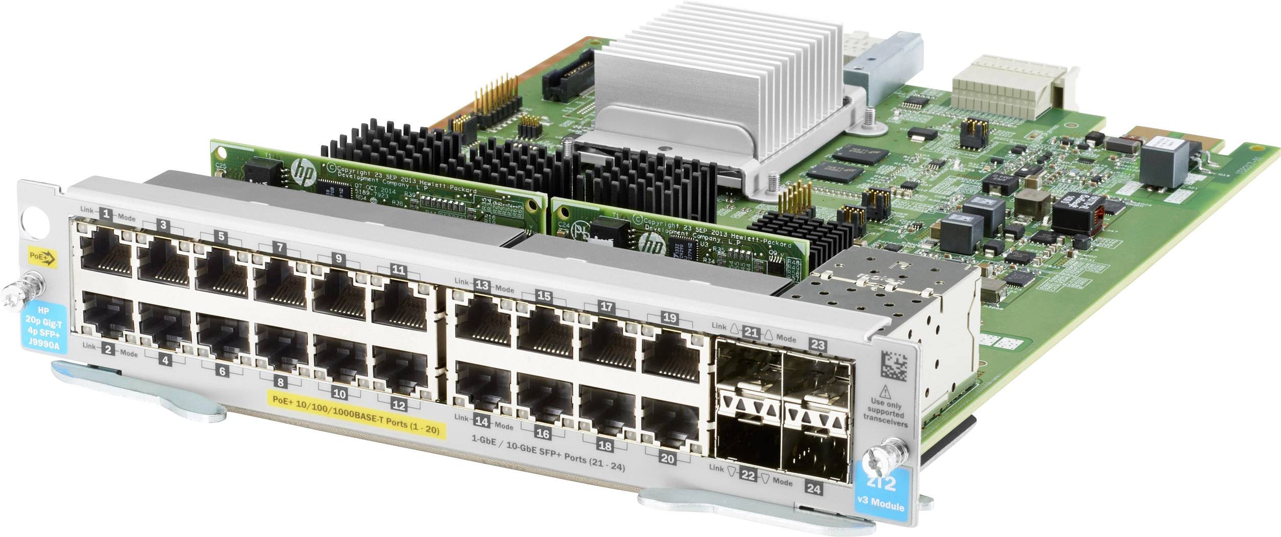 Hewlett Packard Enterprise J9990A HP 20p PoE+ / 4p SFP+ v3 zl2 Mod Erweiterungsmodul