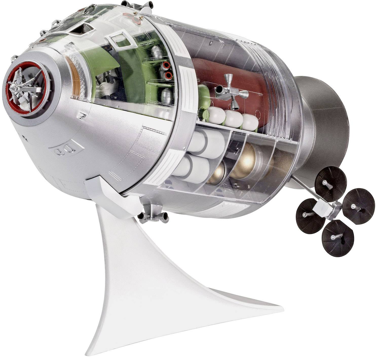 Revell 03703 Apollo 11 Spacecraft with Interior Raumfahrtmodell Bausatz 1:32