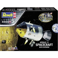 Revell 03703 Apollo 11 Spacecraft with Interior Raumfahrtmodell Bausatz 1:32 Revell 03703 Apollo 11 Spacecraft with Interior Raumfahrtmodell Bausatz 1:32