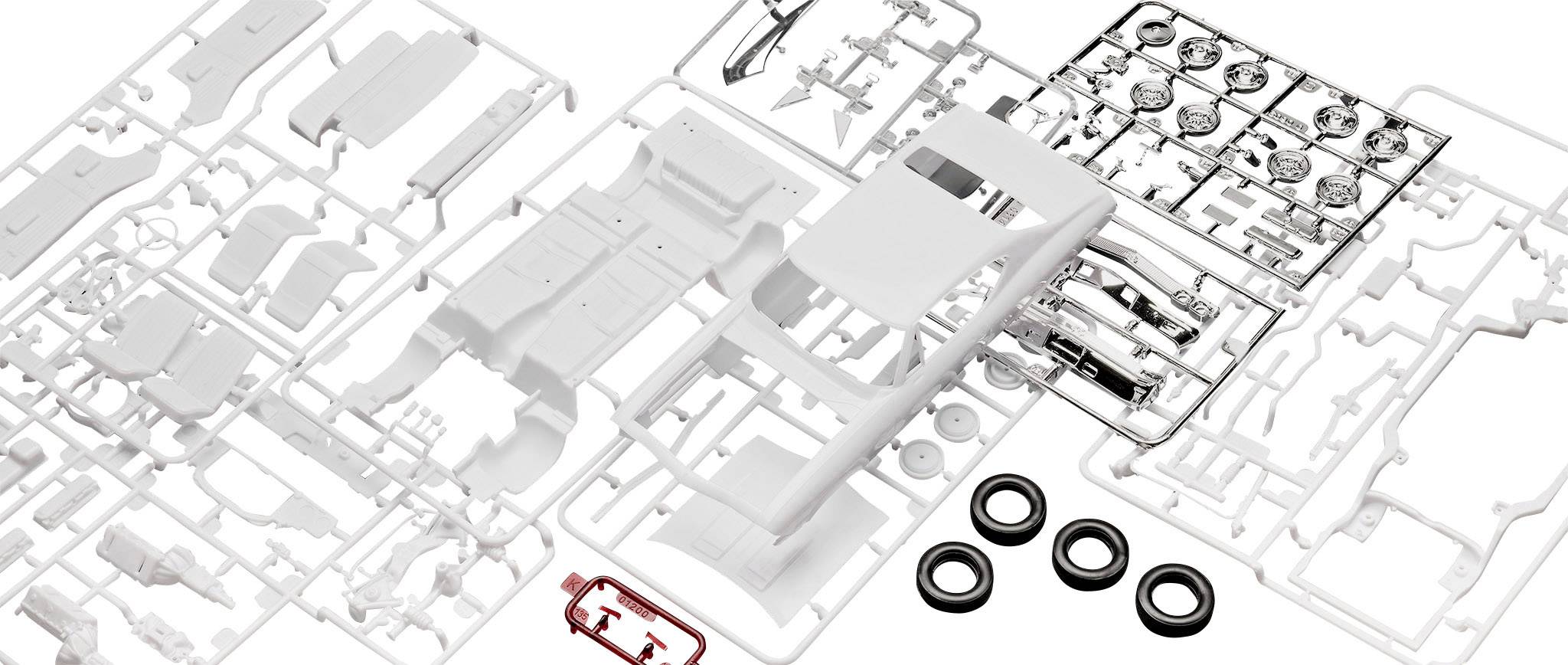 Revell 07662 1968 Chevy Chevelle Automodell Bausatz 1:25