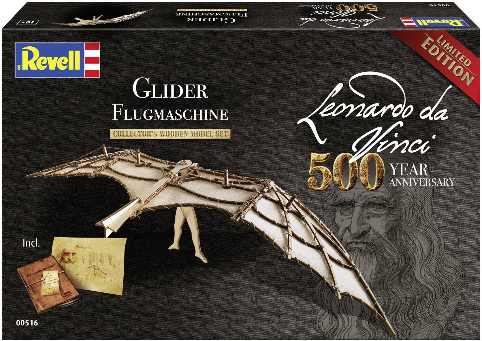 Revell 00516 Leonardo da Vinci Flugmodell Bausatz 1:8