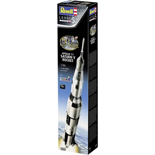 Revell 03704 Apollo 11 Saturn V Rocket Raumfahrtmodell Bausatz 1:96 Revell 03704 Apollo 11 Saturn V Rocket Raumfahrtmodell Bausatz 1:96