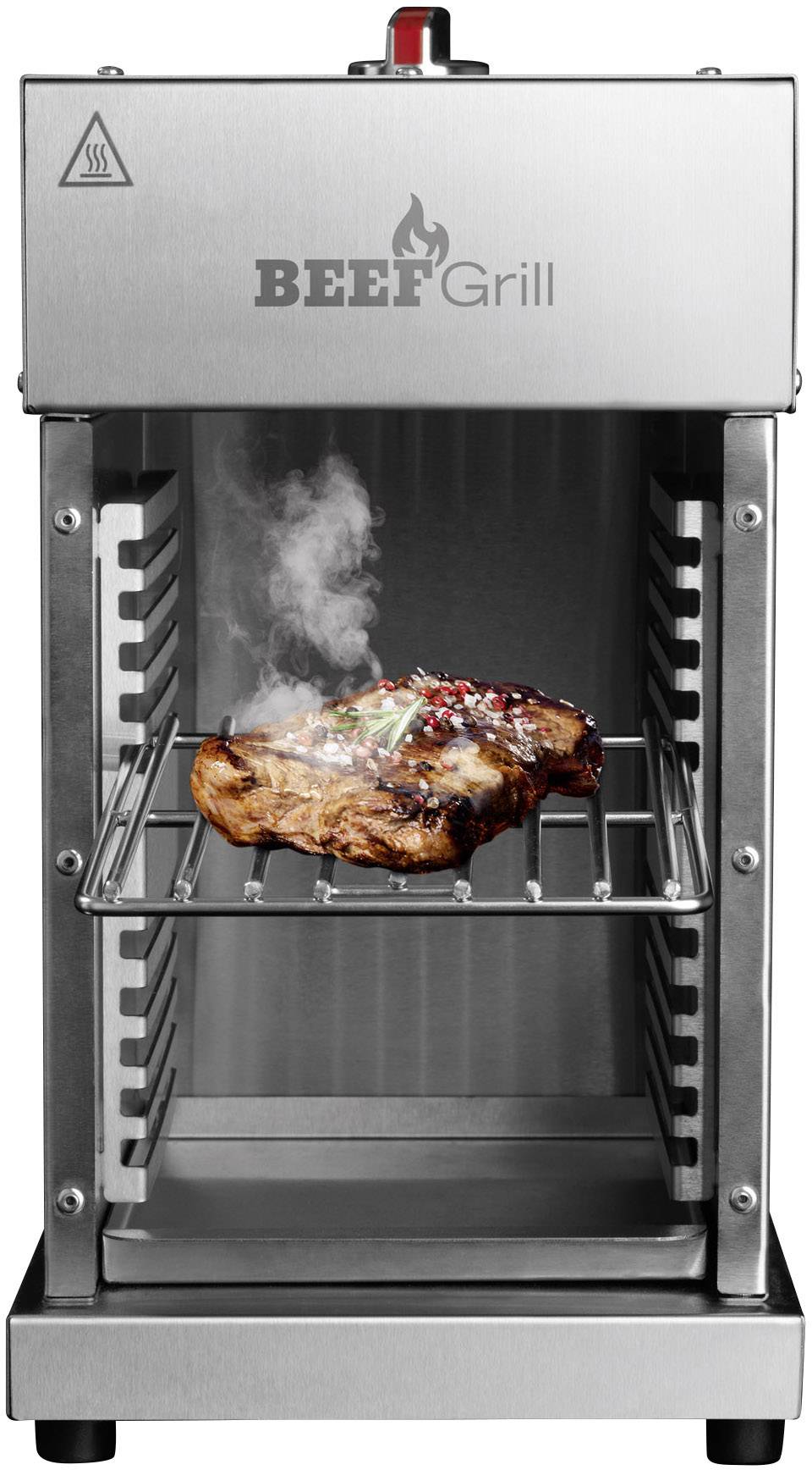 GourmetMaxx Beefgrill K1109A Gas, Steak Grill Edelstahl