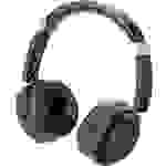 Vivanco BTHP 260 On Ear Kopfhörer Bluetooth®, kabelgebunden Schwarz Faltbar, Headset, Batterieladeanzeige