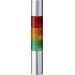 Patlite Signalsäule LR4-302WJBU-RYG LED 3-farbig, Rot, Gelb, Grün 1St. Patlite Signalsäule LR4-302WJBU-RYG LED 3-farbig, Rot, Gelb, Grün 1St.