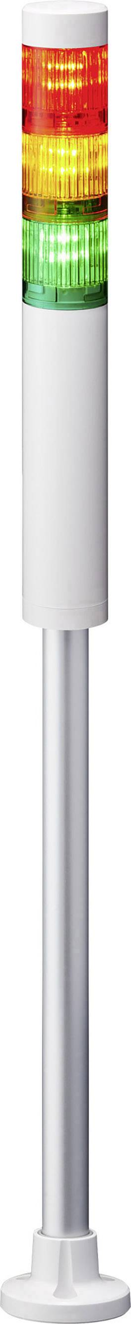 Patlite Signalsäule LR4-3M2PJNW-RYG LED 3-farbig, Rot, Gelb, Grün 1St.