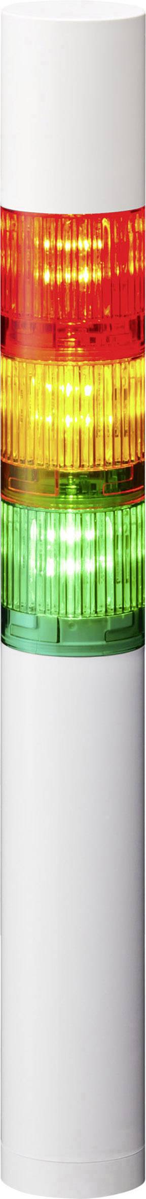Patlite Signalsäule LR4-3M2WJBW-RYG LED 3-farbig, Rot, Gelb, Grün 1St.
