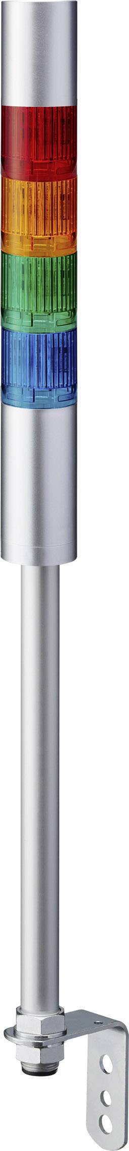 Patlite Signalsäule LR4-402LJBU-RYGB LED 4-farbig, Rot, Gelb, Grün, Blau 1St.
