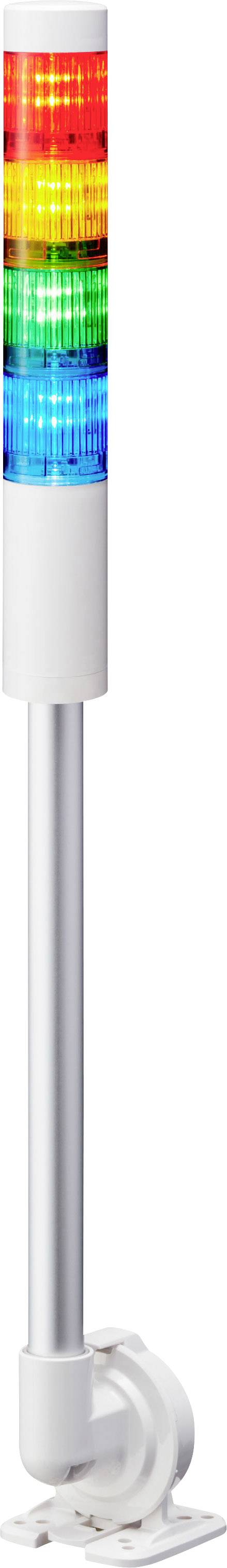 Patlite Signalsäule LR4-402QJNW-RYGB LED 4-farbig, Rot, Gelb, Grün, Blau 1St.