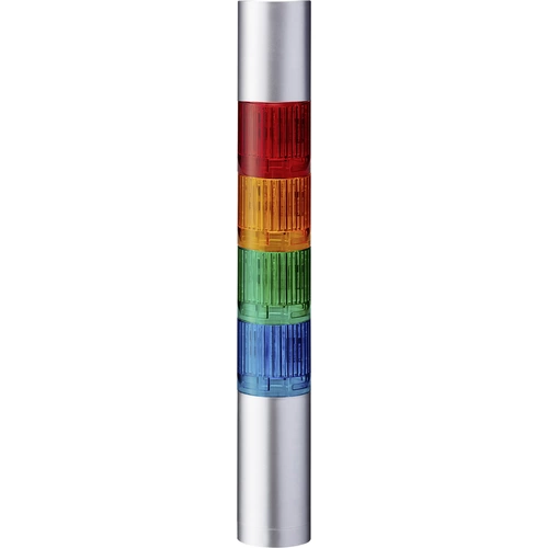 Patlite Signalsäule LR4-402WJBU-RYGB LED 4-farbig, Rot, Gelb, Grün, Blau 1St. Patlite Signalsäule LR4-402WJBU-RYGB LED 4-farbig, Rot, Gelb, Grün, Blau 1St.