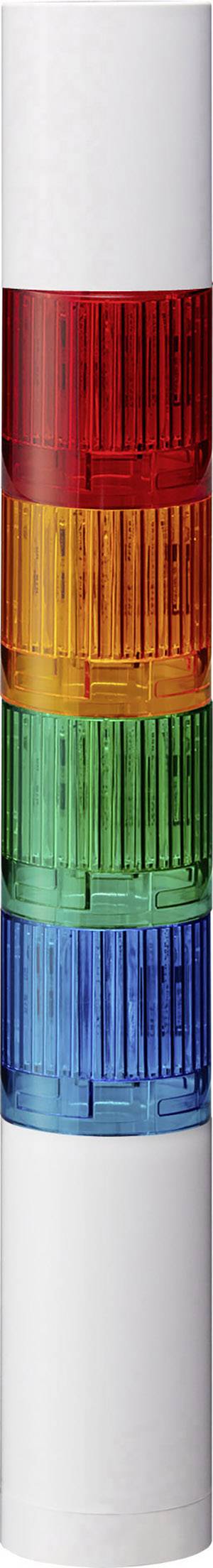 Patlite Signalsäule LR4-402WJBW-RYGB LED 4-farbig, Rot, Gelb, Grün, Blau 1St.