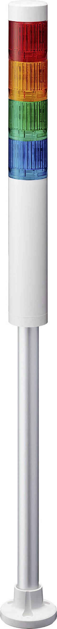 Patlite Signalsäule LR4-4M2PJNW-RYGB LED 4-farbig, Rot, Gelb, Grün, Blau 1St.