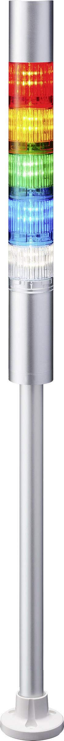 Patlite Signalsäule LR4-502PJBU-RYGBC LED 5-farbig, Rot, Gelb, Grün, Blau, Weiß 1St.