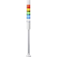 Patlite Signalsäule LR4-502PJBW-RYGBC LED 4-farbig, Rot, Gelb, Grün, Blau 1St. Patlite Signalsäule LR4-502PJBW-RYGBC LED 4-farbig, Rot, Gelb, Grün, Blau 1St.