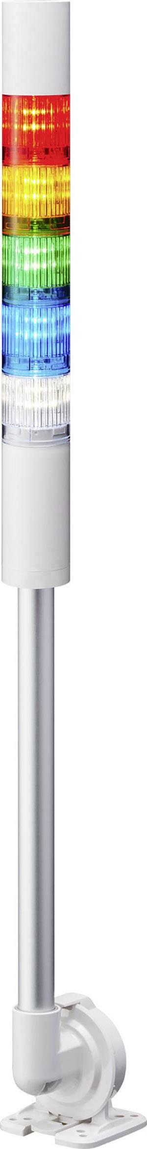 Patlite Signalsäule LR4-502QJBW-RYGBC LED 5-farbig, Rot, Gelb, Grün, Blau, Weiß 1St.