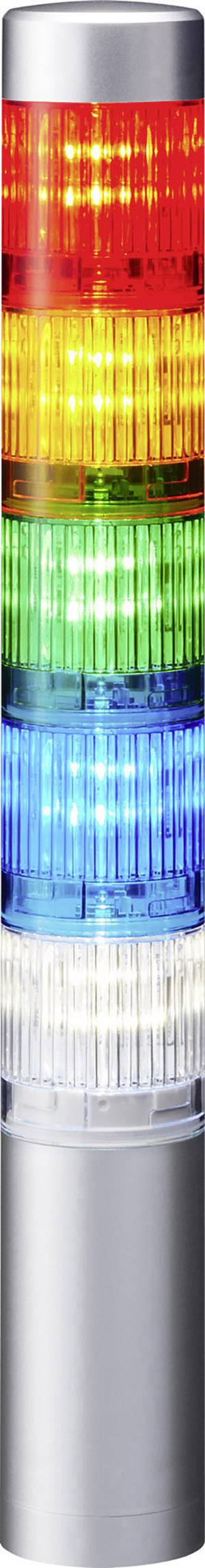 Patlite Signalsäule LR4-502WJNU-RYGBC LED 5-farbig, Rot, Gelb, Grün, Blau, Weiß 1St.