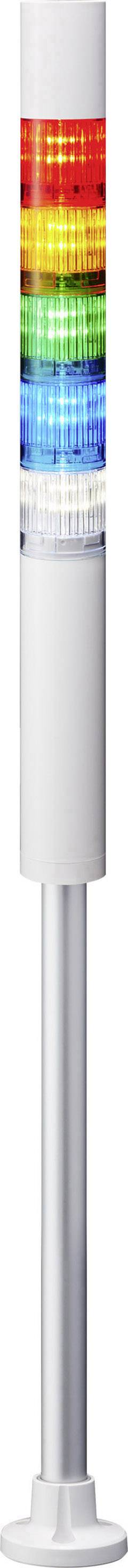 Patlite Signalsäule LR4-5M2PJBW-RYGBC LED 5-farbig, Rot, Gelb, Grün, Blau, Weiß 1St.