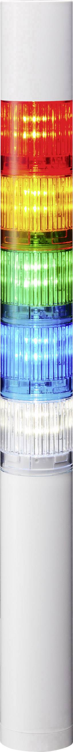Patlite Signalsäule LR4-5M2WJBW-RYGBC LED 5-farbig, Rot, Gelb, Grün, Blau, Weiß 1St.