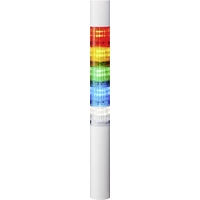Patlite Signalsäule LR4-5M2WJBW-RYGBC LED 5-farbig, Rot, Gelb, Grün, Blau, Weiß 1St. Patlite Signalsäule LR4-5M2WJBW-RYGBC LED 5-farbig, Rot, Gelb, Grün, Blau, Weiß 1St.
