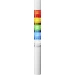 Patlite Signalsäule LR4-5M2WJBW-RYGBC LED 5-farbig, Rot, Gelb, Grün, Blau, Weiß 1St. Patlite Signalsäule LR4-5M2WJBW-RYGBC LED 5-farbig, Rot, Gelb, Grün, Blau, Weiß 1St.