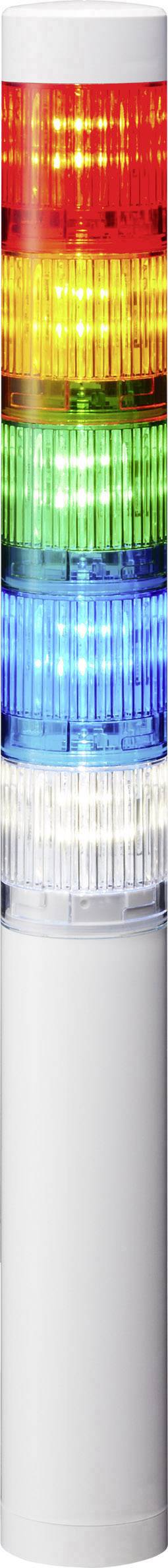 Patlite Signalsäule LR4-5M2WJNW-RYGBC LED 5-farbig, Rot, Gelb, Grün, Blau, Weiß 1St.
