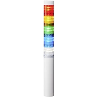 Patlite Signalsäule LR4-5M2WJNW-RYGBC LED 5-farbig, Rot, Gelb, Grün, Blau, Weiß 1St. Patlite Signalsäule LR4-5M2WJNW-RYGBC LED 5-farbig, Rot, Gelb, Grün, Blau, Weiß 1St.