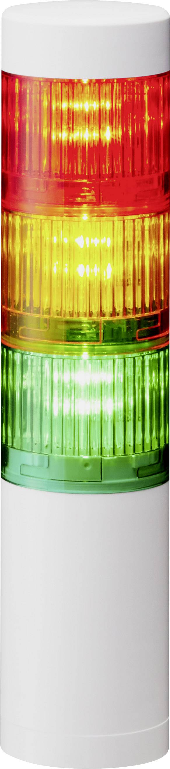 Patlite Signalsäule LR5-302WJNW-RYG LED 3-farbig, Rot, Gelb, Grün 1St.