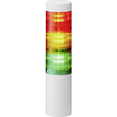 Patlite Signalsäule LR5-302WJNW-RYG LED 3-farbig, Rot, Gelb, Grün 1St. Patlite Signalsäule LR5-302WJNW-RYG LED 3-farbig, Rot, Gelb, Grün 1St.