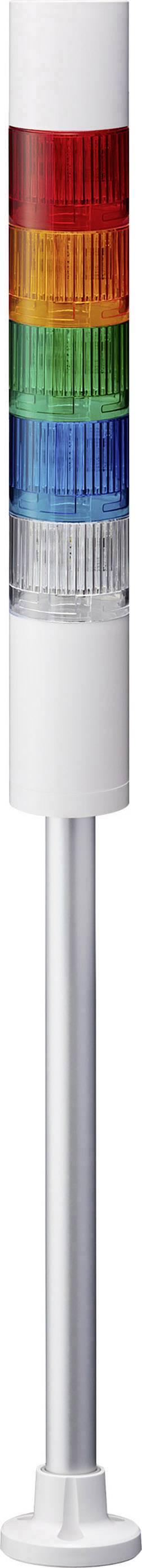 Patlite Signalsäule LR5-501PJBW-RYGBC LED 5-farbig, Rot, Gelb, Grün, Blau, Weiß 1St.
