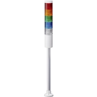 Patlite Signalsäule LR5-401PJBW-RYGB LED 4-farbig, Rot, Gelb, Grün, Blau 1St. Patlite Signalsäule LR5-401PJBW-RYGB LED 4-farbig, Rot, Gelb, Grün, Blau 1St.