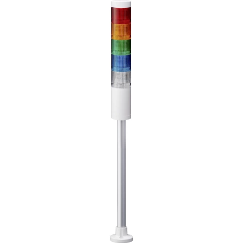 Patlite Signalsäule LR5-401PJBW-RYGB LED 4-farbig, Rot, Gelb, Grün, Blau 1St. Patlite Signalsäule LR5-401PJBW-RYGB LED 4-farbig, Rot, Gelb, Grün, Blau 1St.