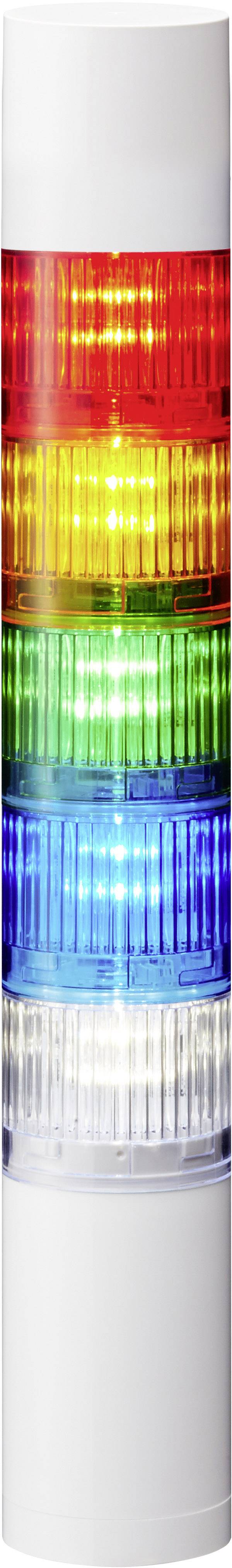 Patlite Signalsäule LR5-501WJBW-RYGBC LED 5-farbig, Rot, Gelb, Grün, Blau, Weiß 1St.