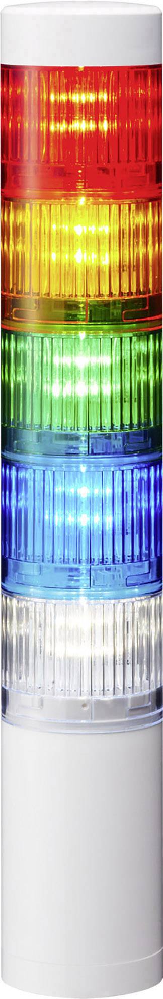 Patlite Signalsäule LR5-501WJNW-RYGBC LED 5-farbig, Rot, Gelb, Grün, Blau, Weiß 1St.