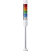 Patlite Signalsäule LR5-401WJBW-RYGB LED 4-farbig, Rot, Gelb, Grün, Blau 1St. Patlite Signalsäule LR5-401WJBW-RYGB LED 4-farbig, Rot, Gelb, Grün, Blau 1St.