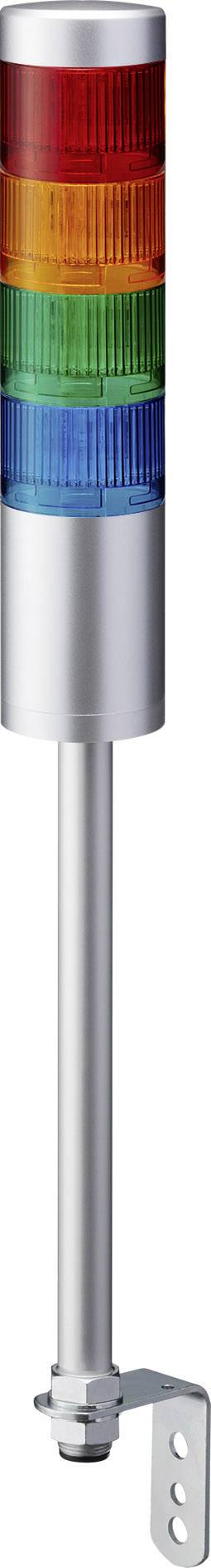 Patlite Signalsäule LR6-402LJNU-RYGB LED 4-farbig, Rot, Gelb, Grün, Blau 1St.