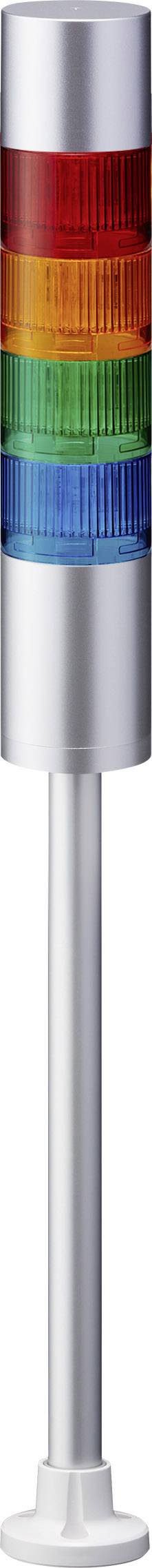 Patlite Signalsäule LR6-402PJBU-RYGB LED 4-farbig, Rot, Gelb, Grün, Blau 1St.