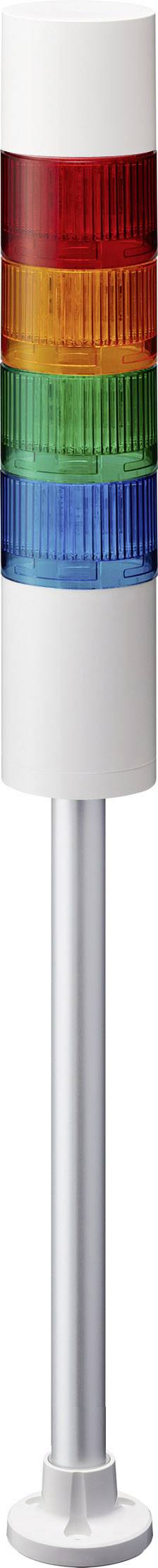 Patlite Signalsäule LR6-402PJBW-RYGB LED 4-farbig, Rot, Gelb, Grün, Blau 1St.