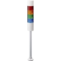 Patlite Signalsäule LR6-402PJBW-RYGB LED 4-farbig, Rot, Gelb, Grün, Blau 1St. Patlite Signalsäule LR6-402PJBW-RYGB LED 4-farbig, Rot, Gelb, Grün, Blau 1St.