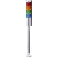 Patlite Signalsäule LR6-402PJNU-RYGB LED 4-farbig, Rot, Gelb, Grün, Blau 1St. Patlite Signalsäule LR6-402PJNU-RYGB LED 4-farbig, Rot, Gelb, Grün, Blau 1St.