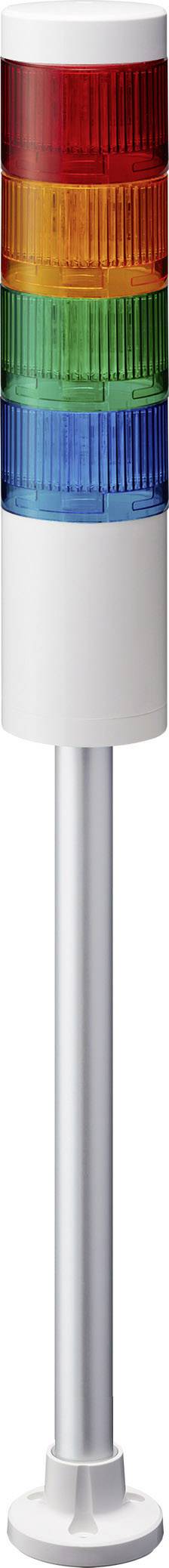 Patlite Signalsäule LR6-402PJNW-RYGB LED 4-farbig, Rot, Gelb, Grün, Blau 1St.